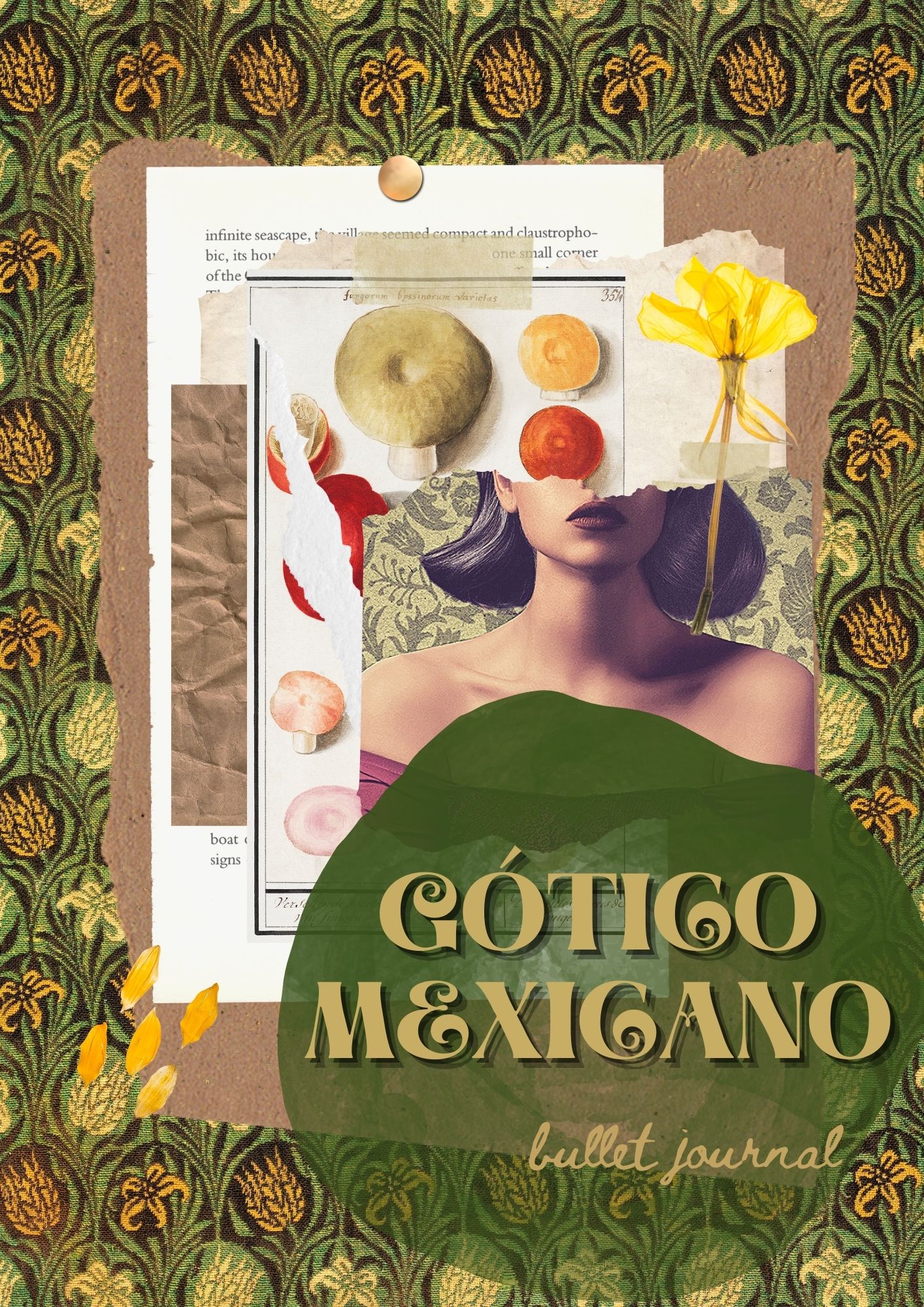 bullet journal de gótico mexicano